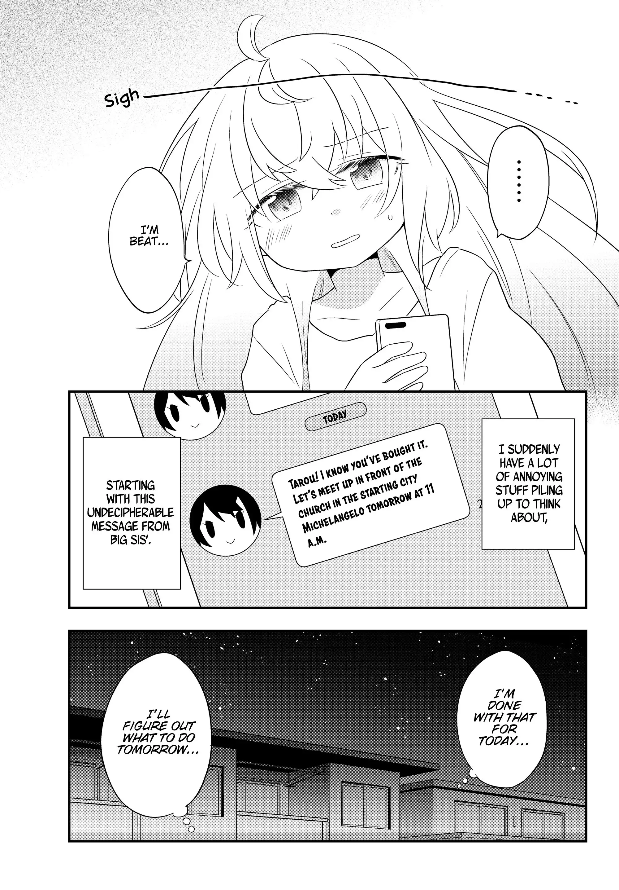 Bishoujo ni Natta kedo, Netoge Haijin Yattemasu Chapter 2.1 6